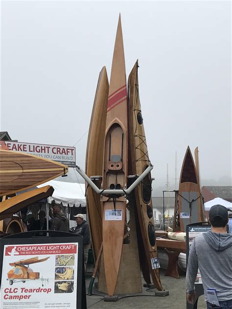 Chesapeake light craft - This is a plywood-epoxy replica of the 12th-century "Gislinge Boat," built by Chesapeake Light Craft. The boat is 25'4" (7.7m) long and 5'7" (1.7m) wide. Ful...
